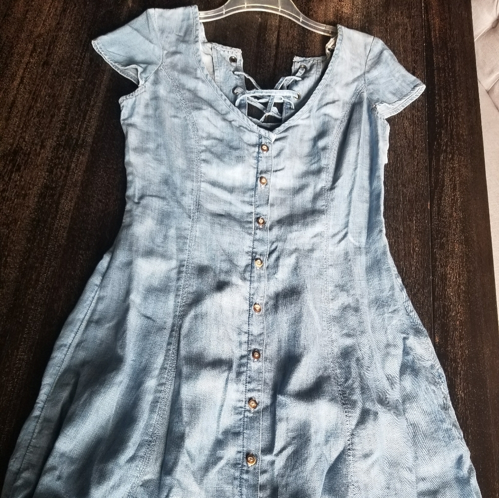 Denim dress